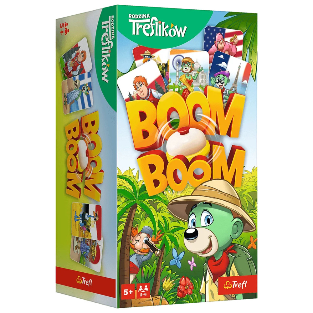 Galda spēle Boom Boom Treflik Family Trefl