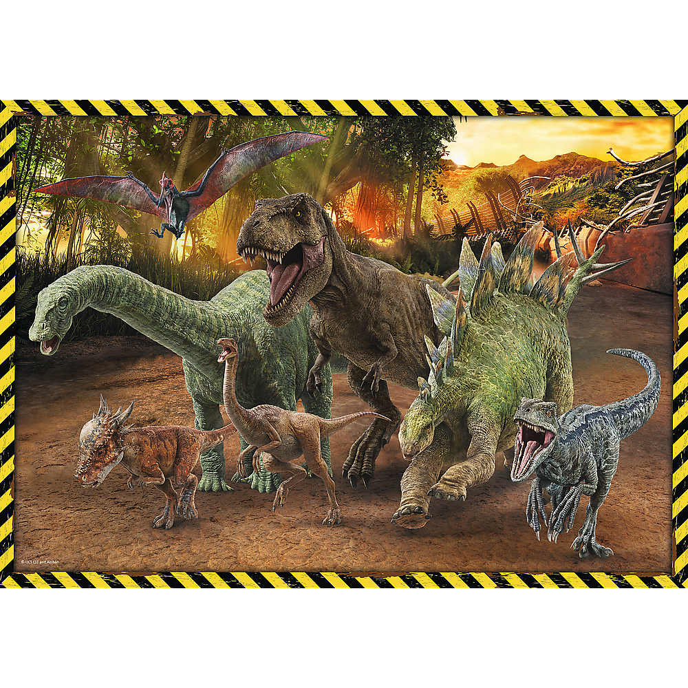 Puzle 200 gabalos Jurassic Park Dinosaurs Jurassic World 13287
