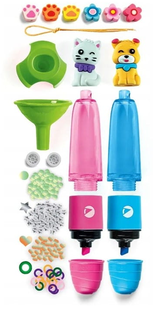 Marķieru komplekts Clementoni Idea Art Mini Factory Sweet Pets Highlighter Creators Dog & Cat Edition 18166