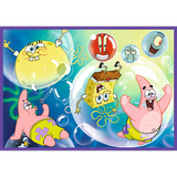 Puzle 4x250 gab. Trefl 13342 SpongeBob's Crazy World