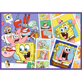 Puzle 4x250 gab. Trefl 13342 SpongeBob's Crazy World