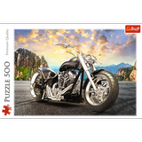 Puzle 500 gab. Black Motorcycle 37384