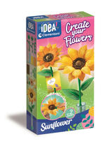 Radošais komplekts Mini Flower Factory Sunflower Clementoni 18347
