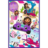 Puzļu komplekts 3x80 Trefl Puzzle Colorful Days of Gabby 34882