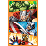 Puzle 3x80 gab. Days full of action – Disney Marvel The Avengers Trefl 34883