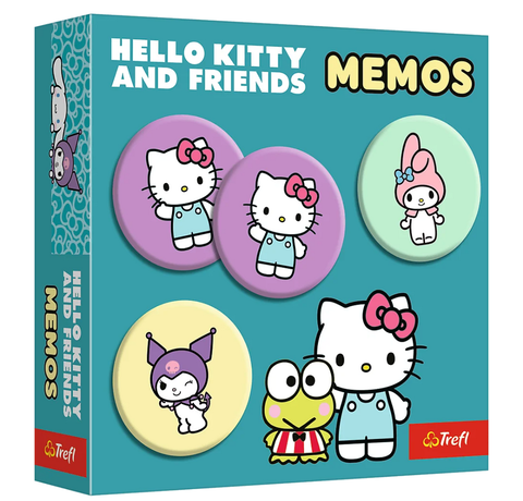 Atmiņas spēle Memos Hello Kitty Trefl 02898