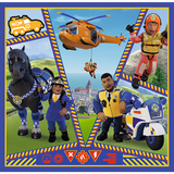 3in1 puzle Fireman Sam Day Trefl 34868