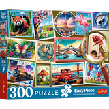 Puzle 300 gab. EasyPiece Trefl Postage Stamps 23100