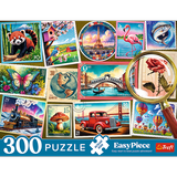 Puzle 300 gab. EasyPiece Trefl Postage Stamps 23100