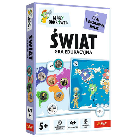 Izglītojoša spēle Trefl Gry 02807 Little Explorer World