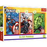Puzle 3x50 gab. Your Hero / Disney Marvel The Avengers, Trefl 34891