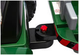 Elektriskais traktors ar piekabi LEAN CARS CH9959B, tumši zaļš, 24V