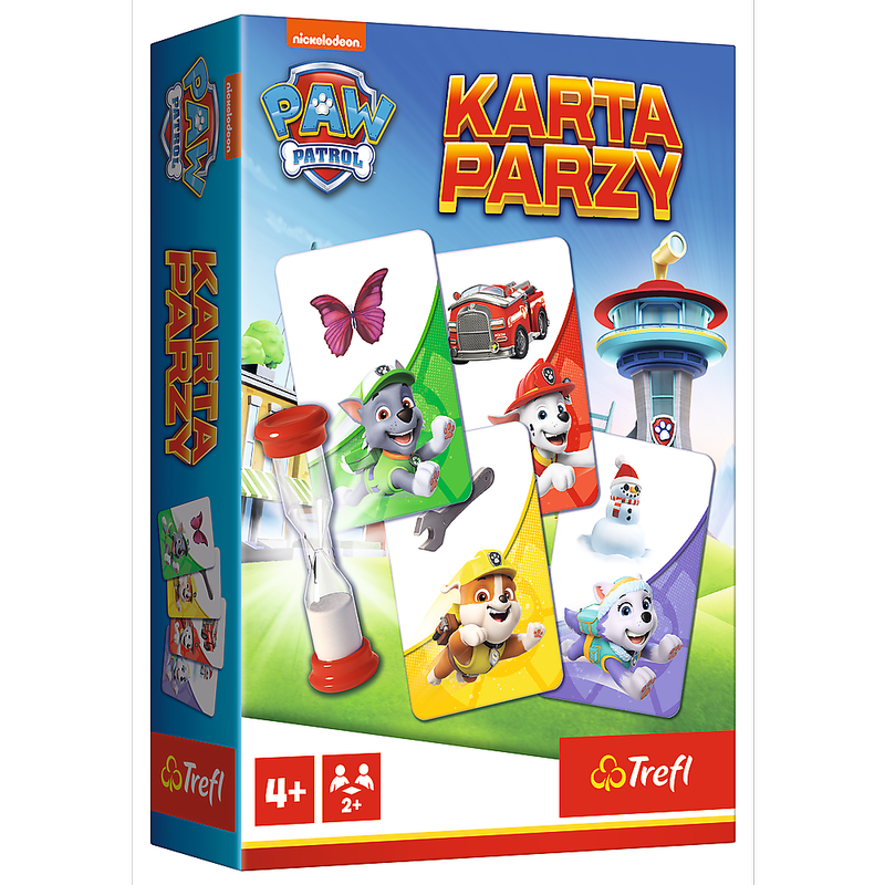 Kāršu spēle Paw Patrol Pairs Trefl 02691
