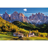 Puzle 1500 gab. Val di Funes, Dolomīti, Itālija, Trefl 26163