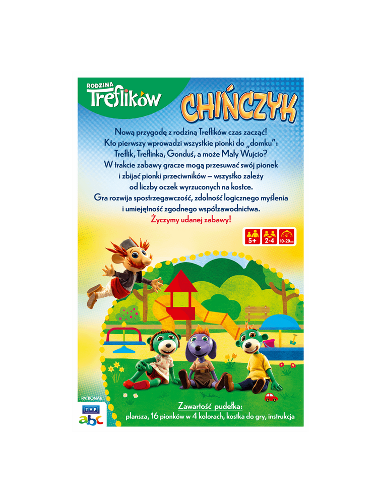 Galda spēle Ludo – The Treflik Family Trefl 02069