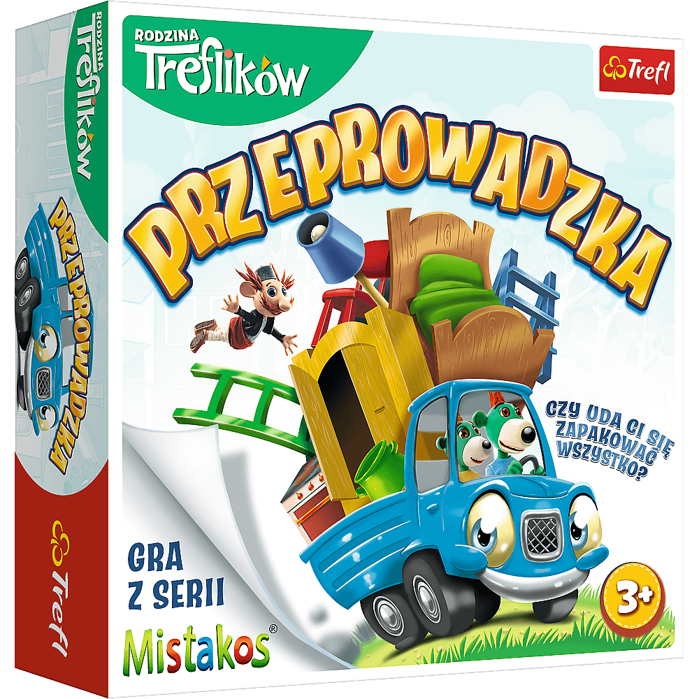 Veiklības spēle Moving Day with Treflik Family – Trefl 02071