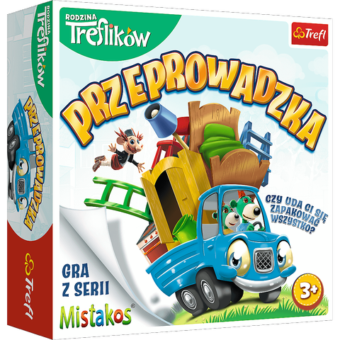 Veiklības spēle Moving Day with Treflik Family – Trefl 02071