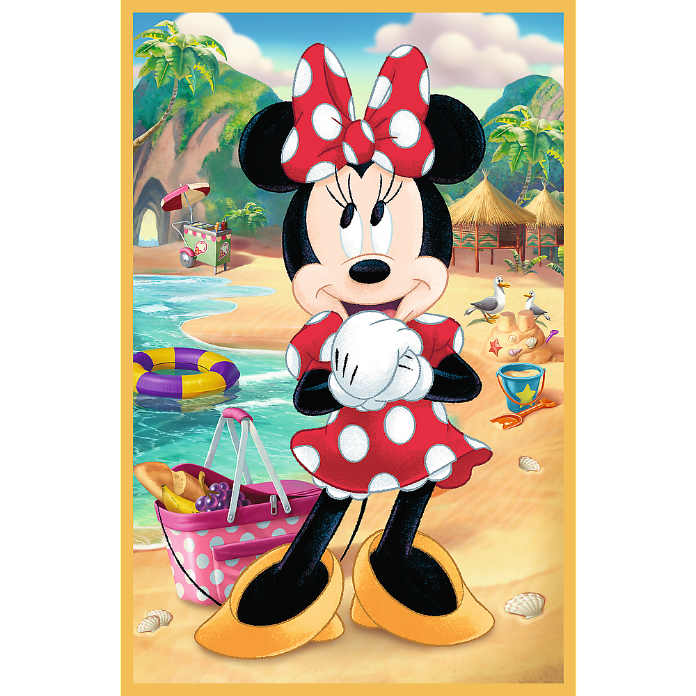 Puzle 3x50 Mice on vacation Disney Trefl 34881