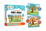 Izglītojoša spēle Seasons ABC mazuļiem Treflik Family Trefl 02906