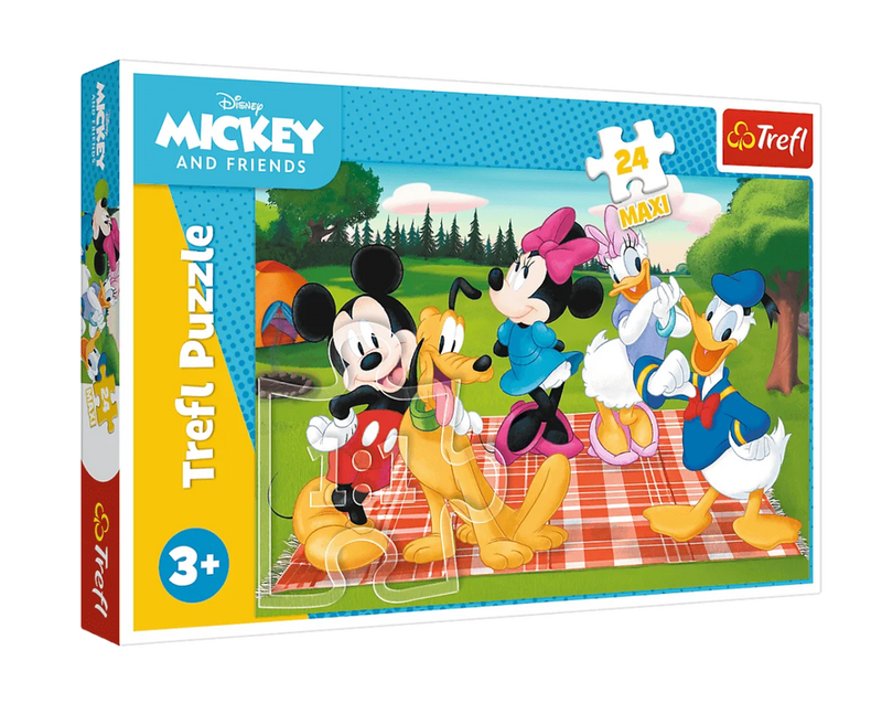 Puzle 24 Maxi My Favourite Mickey Mouse Disney Mickey Mouse & Friends Trefl 14380
