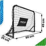 Neo-Sport futbola vārti NS-486 60 x 45 x 25 cm, 2 gab – produkta galerijas skats, 11. pozīcija