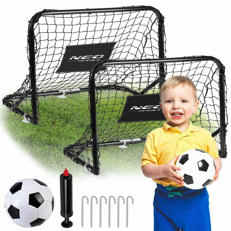 Neo-Sport futbola vārti NS-486 60 x 45 x 25 cm, 2 gab – produkta kopskats