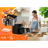 Berdsen BD-655 bez eļļas karstgaisa fritieris 6,5 l, 1700 W, melns – produkta galerijas skats, 8. pozīcija