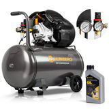 Eļļas kompresors Humberg HM-257 100 l 8 bar – produkta kopskats
