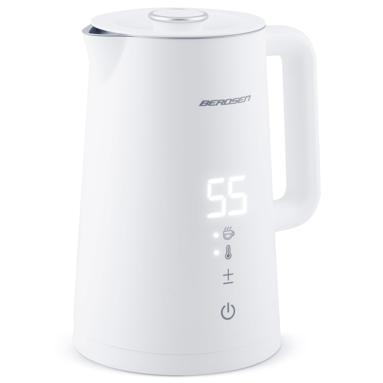 Elektriskā tējkanna Berdsen BD-709, 1,7 l, balta – produkta galerijas skats, 2. pozīcija