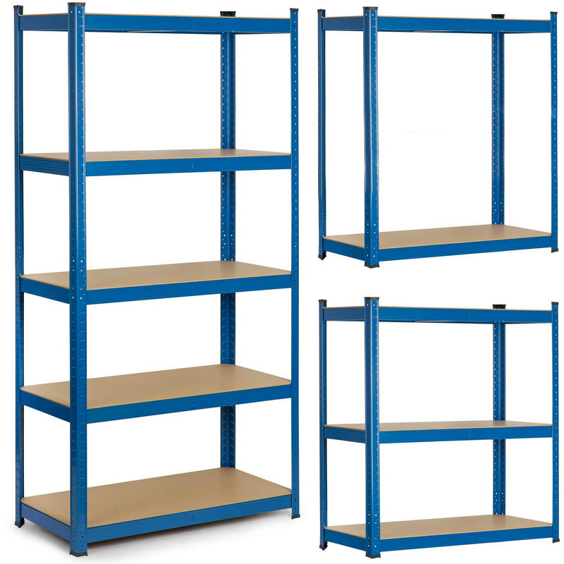 Metāla noliktavas plaukts Humberg 180 x 90 x 30 cm – produkta kopskats
