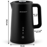 Elektriskā tējkanna Berdsen BD-709 1,7 l, melna – produkta galerijas skats, 5. pozīcija