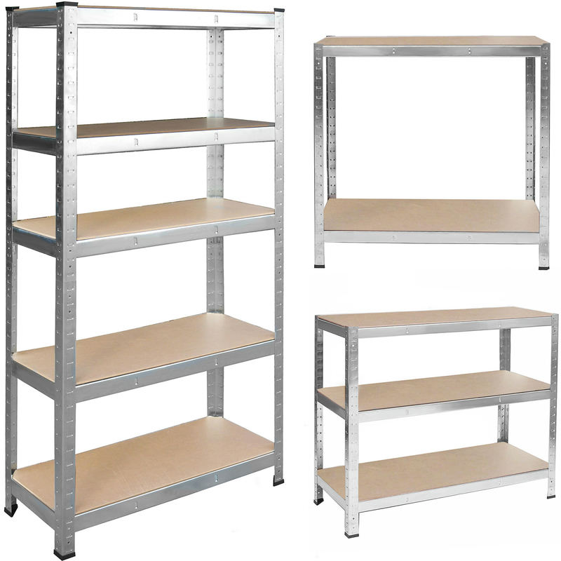 Metāla noliktavas plaukts Humberg 180 x 90 x 40 cm – produkta kopskats