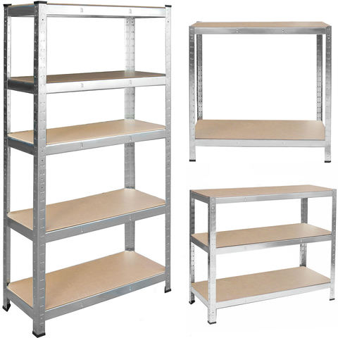 Metāla noliktavas plaukts Humberg 180 x 90 x 40 cm