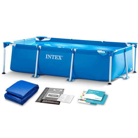 Dārza batuts Intex 28271 260 x 160 x 65 cm 2w1