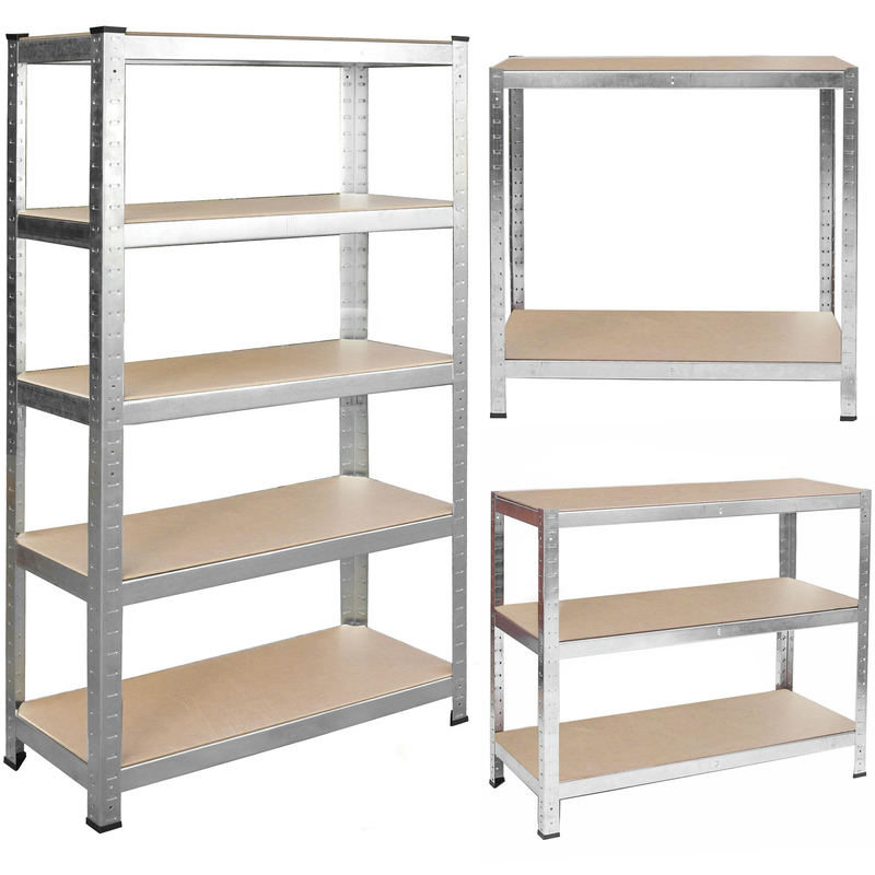 Metāla noliktavas plaukts Humberg 150 x 75 x 30 cm – produkta kopskats