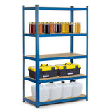 Metāla noliktavas plaukts 150 x 75 x 30 cm Humberg 4842 – produkta galerijas skats, 11. pozīcija