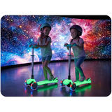 Bērnu trīsriteņu balansējošs skrejritenis Ricokids Glow, turkīza, līdz 50 kg – produkta galerijas skats, 3. pozīcija