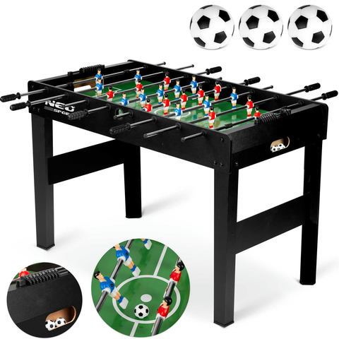 Galda futbols Neo-Sport NS-805, 115 x 60 x 78 cm, melns