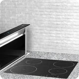 Berdsen BT-290 virtuves darba virsmas nosūcējs 90 cm, melns – galerijas papildu skatījums 14