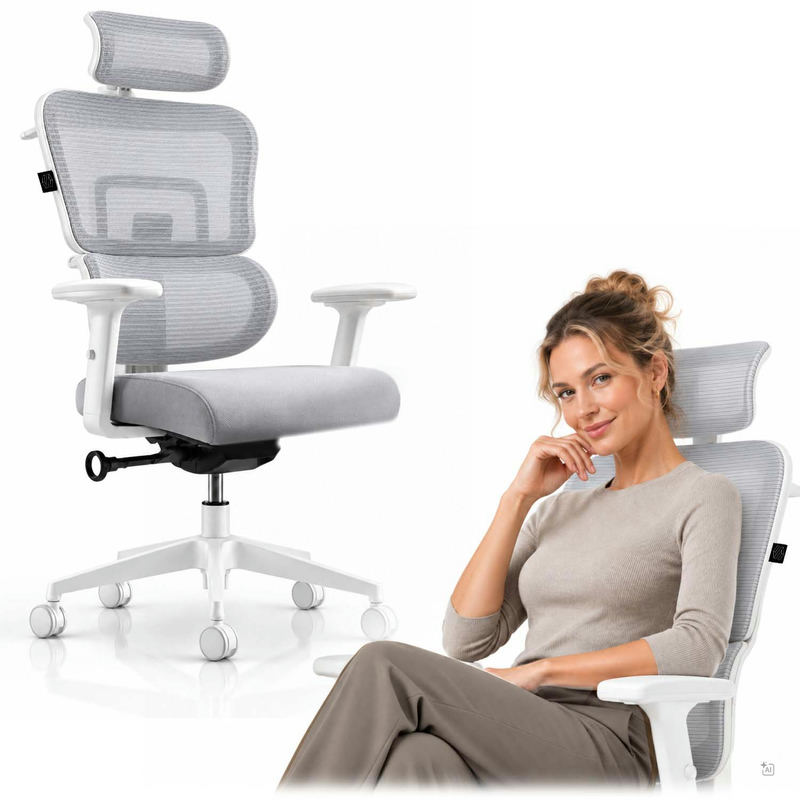 Fotel biurowy ergonomiczny Sofotel Nicea