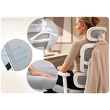 Fotel biurowy ergonomiczny Sofotel Nicea