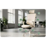 Fotel biurowy ergonomiczny Sofotel Nicea