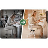Fotel biurowy ergonomiczny Sofotel Nicea