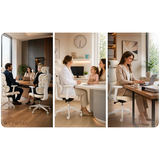 Fotel biurowy ergonomiczny Sofotel Nicea