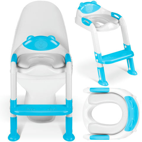 Tualetes poda uzlika ar kāpnītēm Ricokids 729200, zila