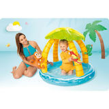 Intex 58417 bērnu baseins ar jumtiņu, sala, 102 x 86 cm – produkta galerijas skats, 2. pozīcija