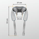 Masētāja izmēru shēma ar 27 cm platumu, 15 cm iekšējo atvērumu un 53 cm augstumu