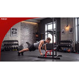 Brīvi stāvoša pievilkšanās un dipu stacija Neo-Sport Apex Tower, 150 kg – produkta galerijas skats, 9. pozīcija
