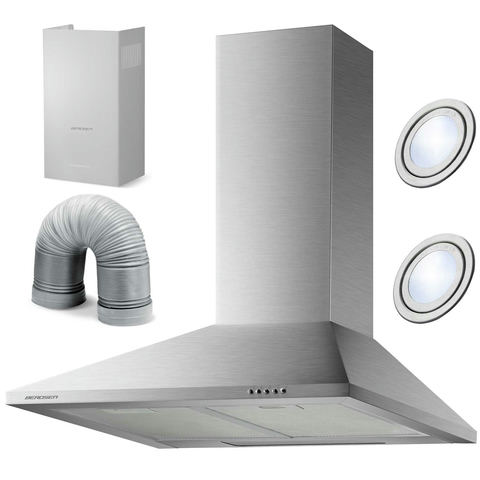 Berdsen BT-213 virtuves tvaika nosūcējs 60 cm, Inox