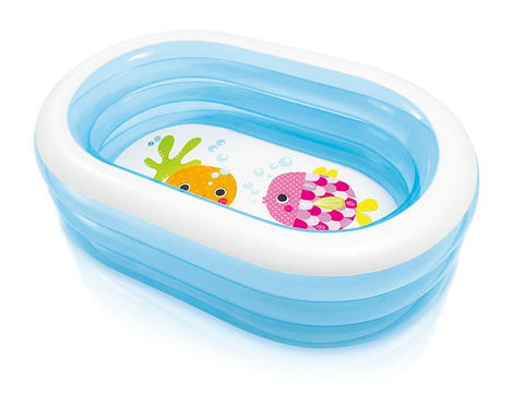 Piepūšams batuts Intex 57482, ovāls, 163 x 107 x 46 cm